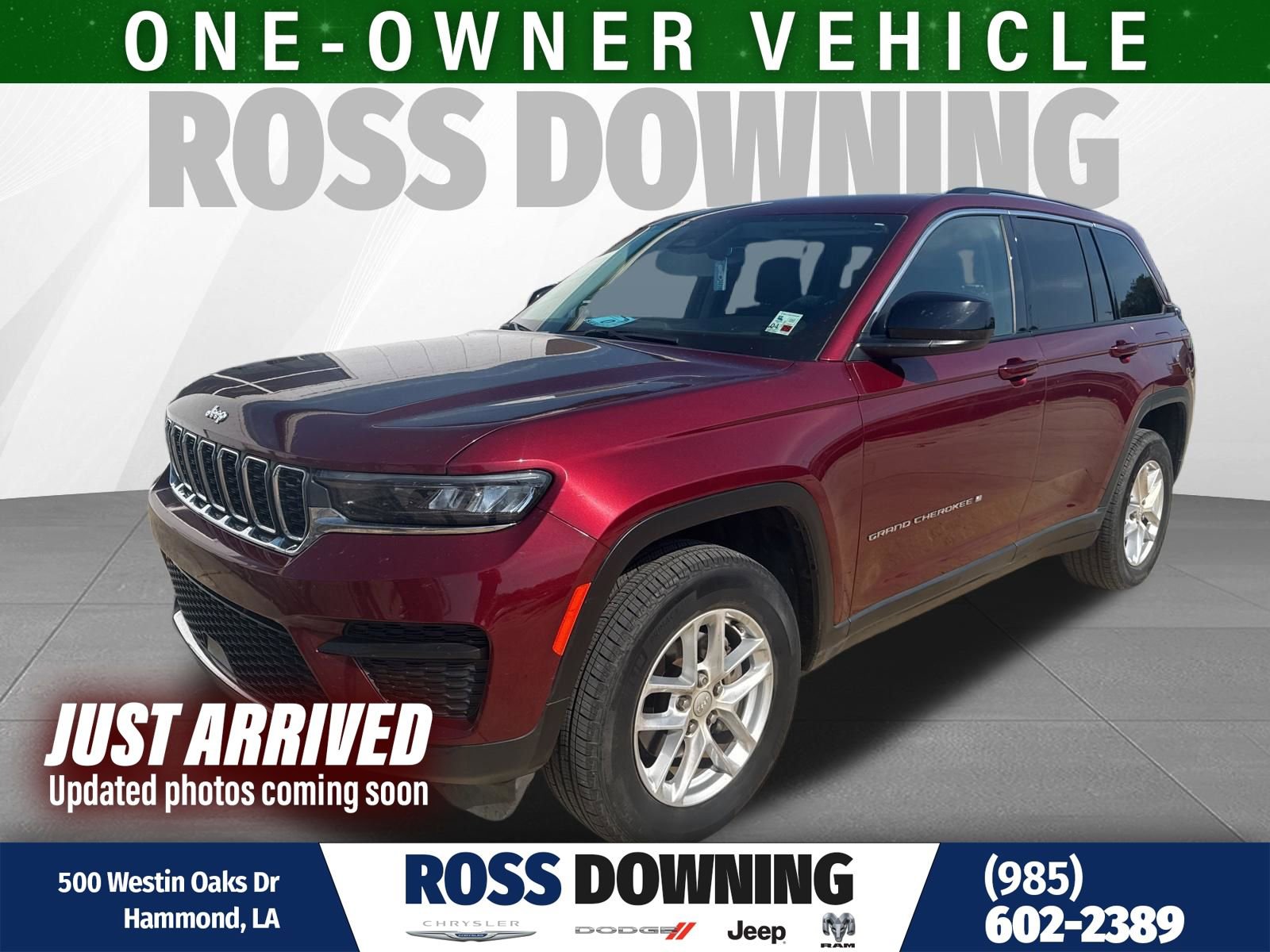 Used 2023 Jeep Grand Cherokee Laredo AWD/4WD image 1