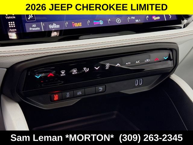 New 2026 Jeep Cherokee Limited AWD/4WD image 15