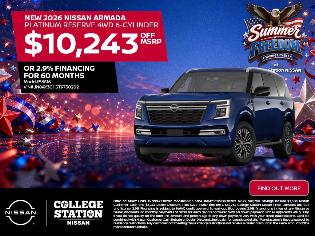 New 2026 Nissan Armada Platinum Reserve AWD/4WD image 4
