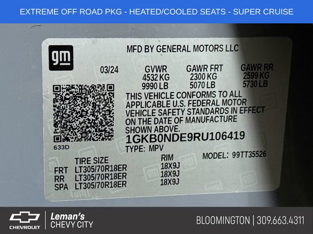 Used 2024 GMC Hummer EV 2X w/ Extreme Off-Road Package image 31