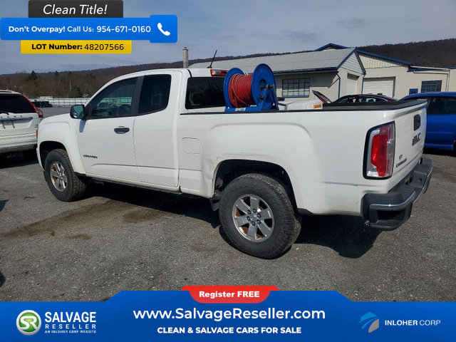 Used 2016 GMC Canyon W/T w/ Convenience Package RWD image 3
