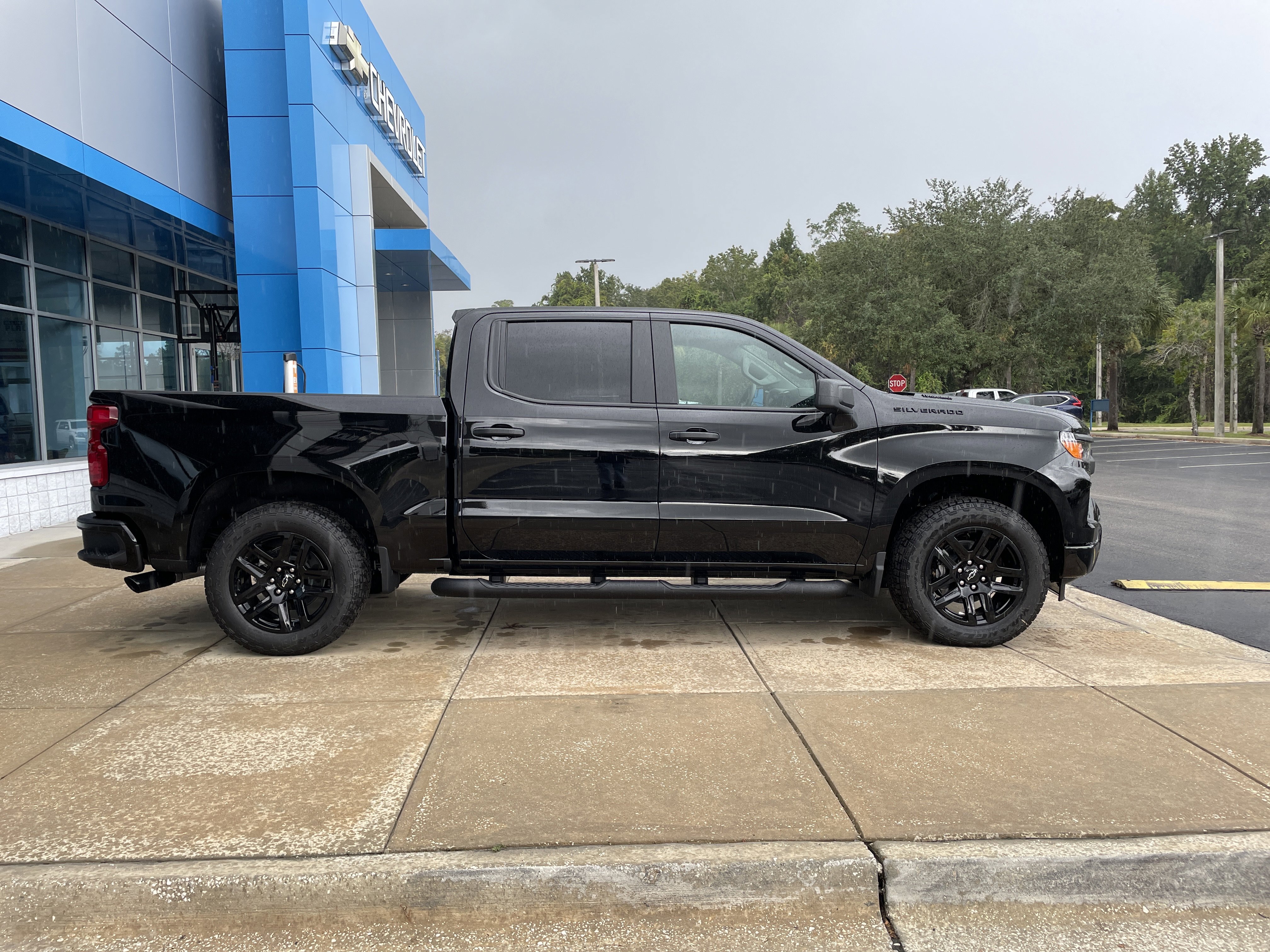 New 2026 Chevrolet Silverado 1500 Custom w/ Turbomax Blackout Package image 8