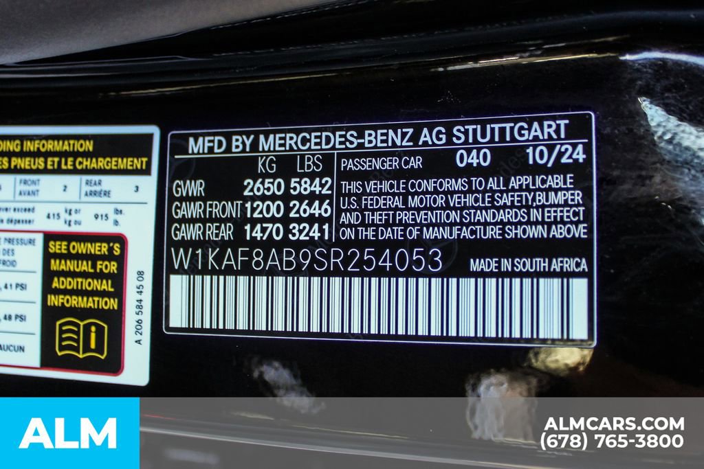 Used 2025 Mercedes-Benz C 36 AMG S image 39