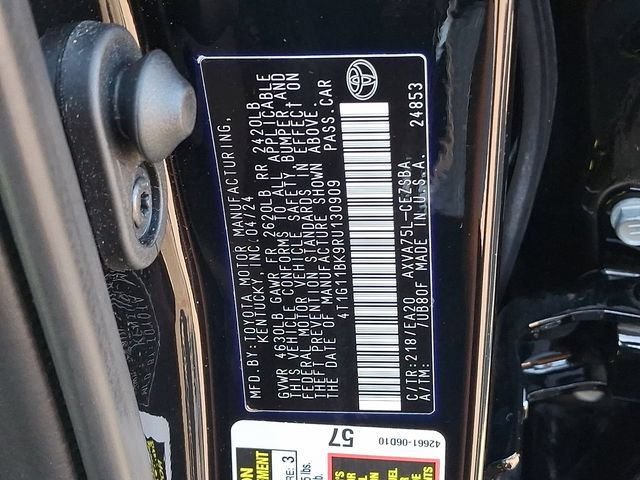 Certified 2024 Toyota Camry SE w/ Cold Weather Package AWD/4WD image 17