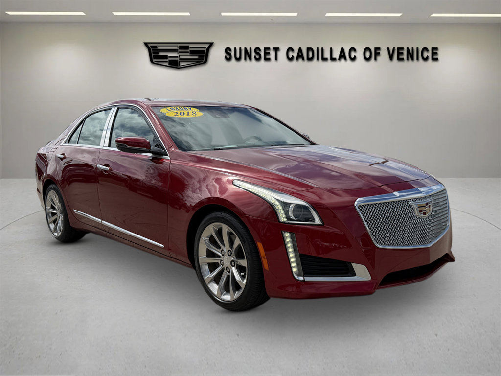 Used 2018 Cadillac CTS Luxury RWD image 1