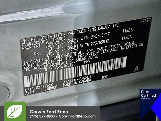 Used 2021 Toyota RAV4 XLE w/ Convenience Package AWD/4WD image 38