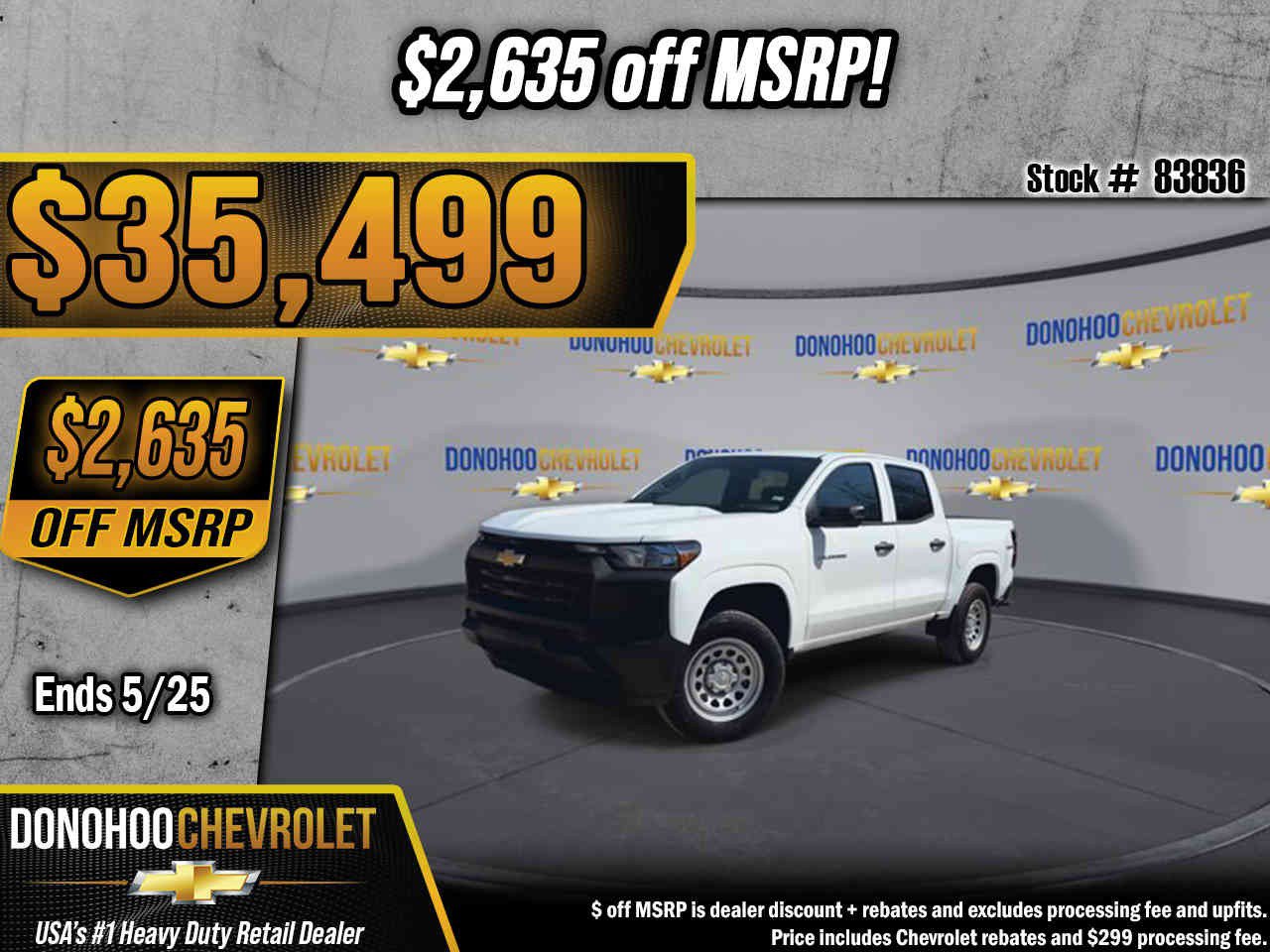 New 2026 Chevrolet Colorado W/T AWD/4WD image 1