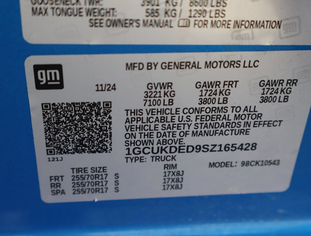 Certified 2025 Chevrolet Silverado 1500 LT AWD/4WD image 53