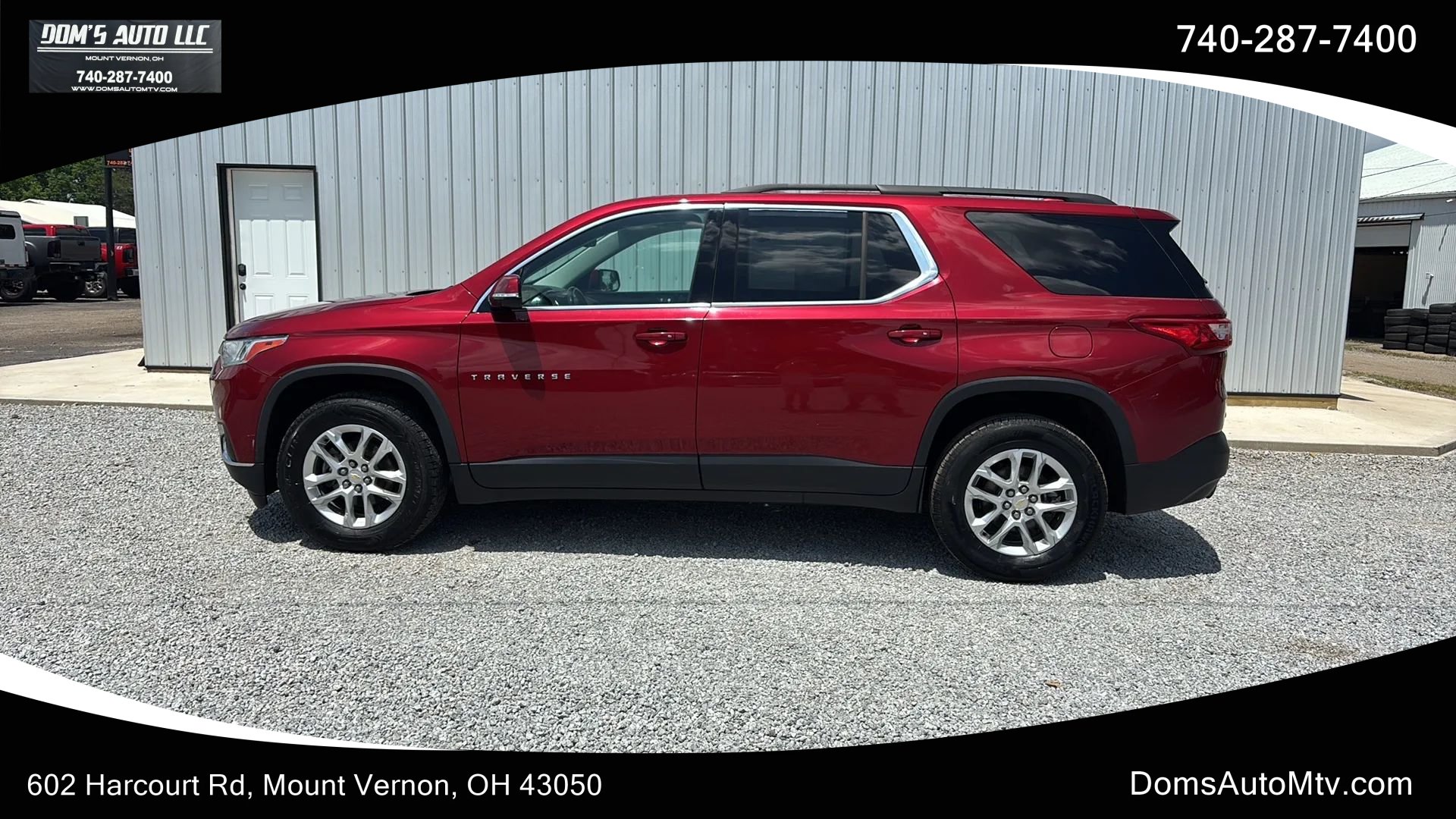 Used 2019 Chevrolet Traverse LT FWD image 1
