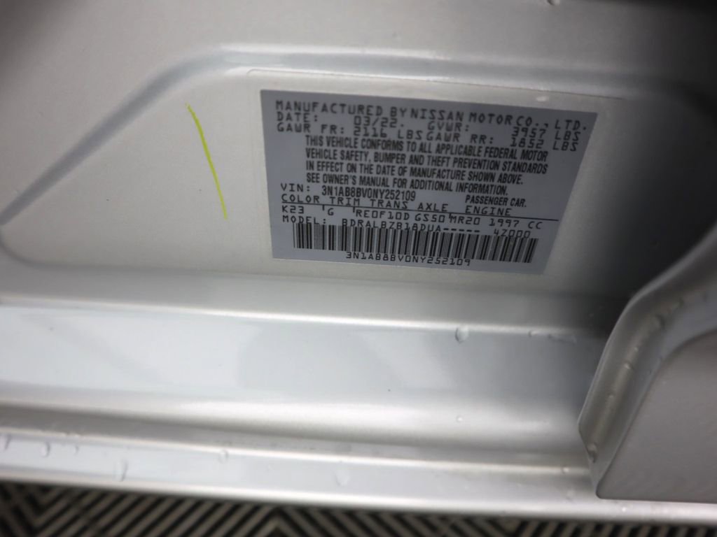 Certified 2022 Nissan Sentra S image 34