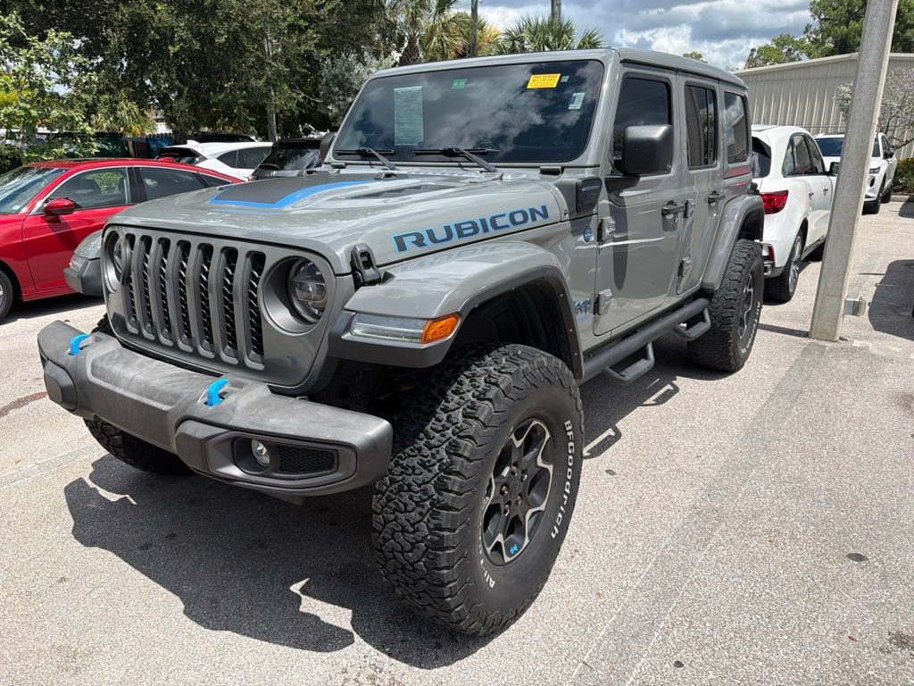 Used 2022 Jeep Wrangler Unlimited Rubicon 4xe AWD/4WD image 2