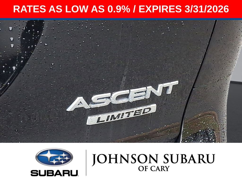 Certified 2025 Subaru Ascent Limited w/ Popular Package #1 image 27