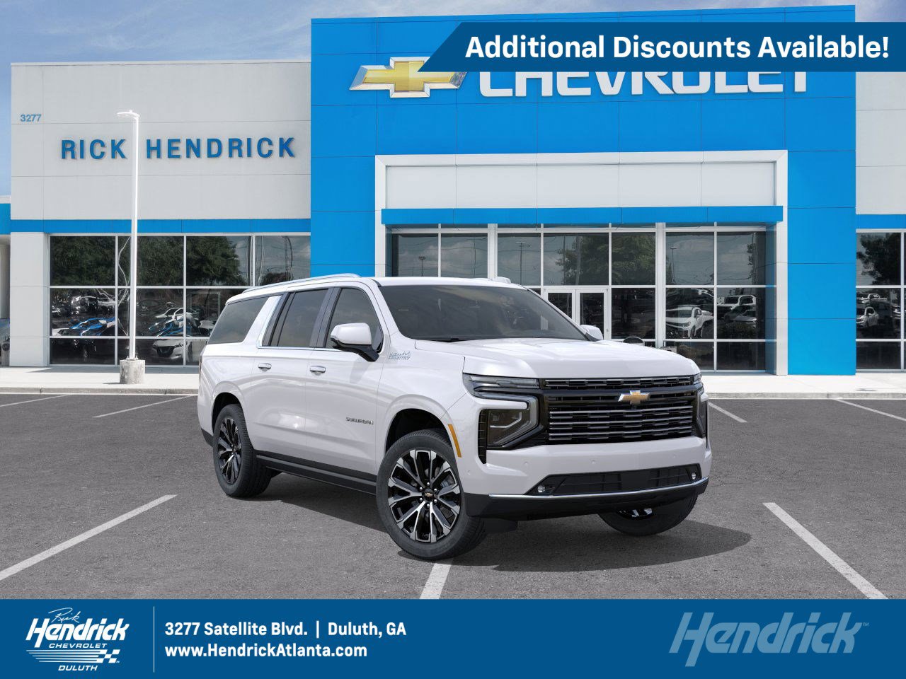 New 2025 Chevrolet Suburban High Country image 1