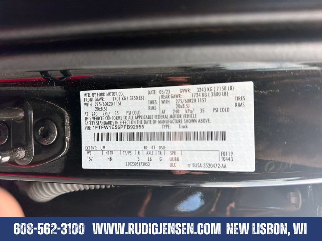 Used 2023 Ford F150 Lariat w/ Equipment Group 502A High AWD/4WD image 29