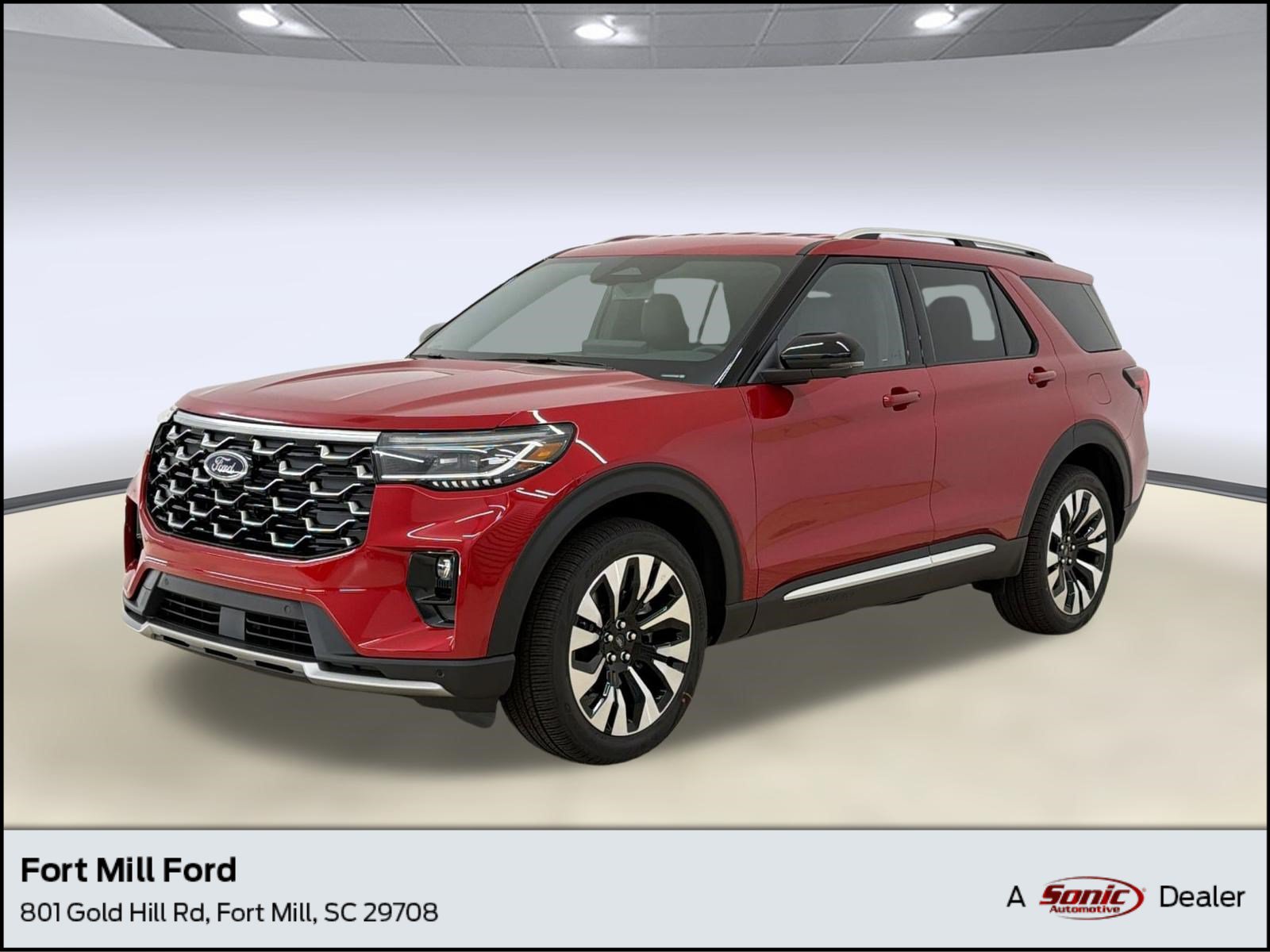 New 2026 Ford Explorer Platinum w/ LUX Leather Package
