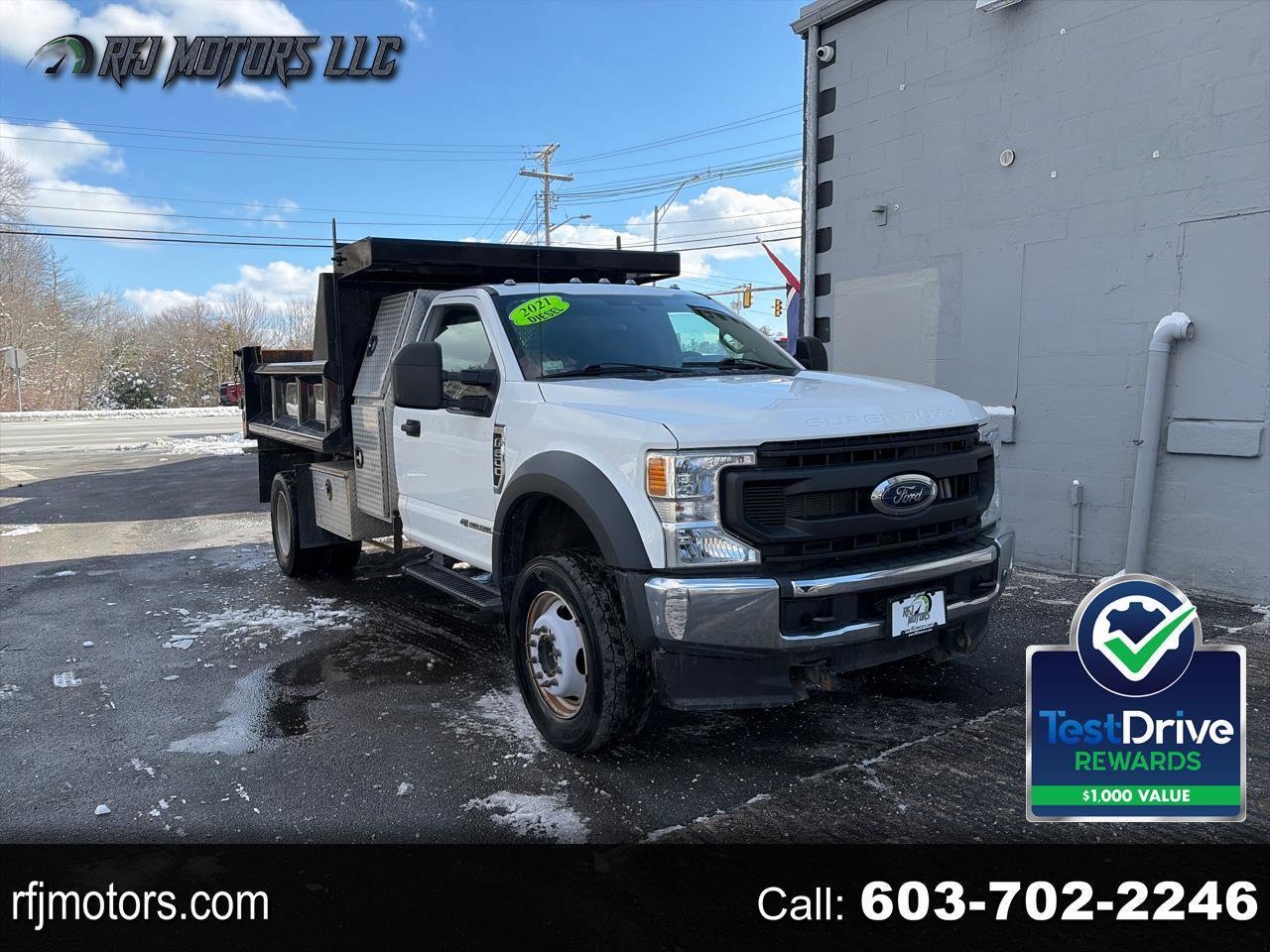 Used 2021 Ford F600 4x4 Regular Cab Super Duty w/ Power Equipment Group image 1