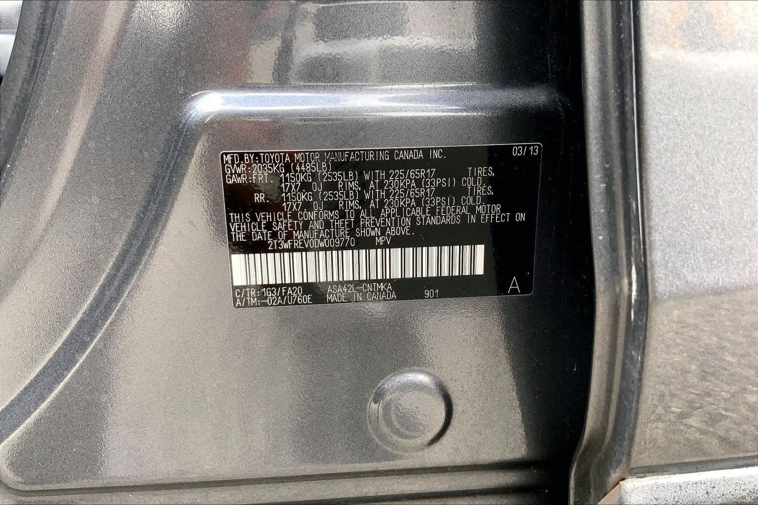 Used 2013 Toyota RAV4 XLE FWD image 36