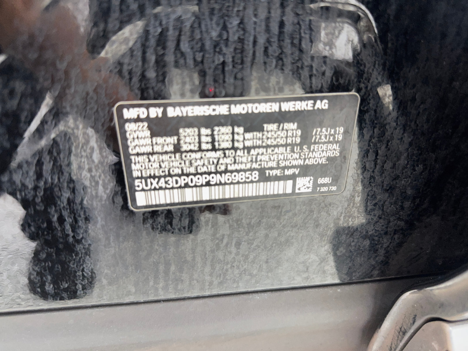 Used 2023 BMW X3 sDrive30i w/ Premium Package RWD image 53