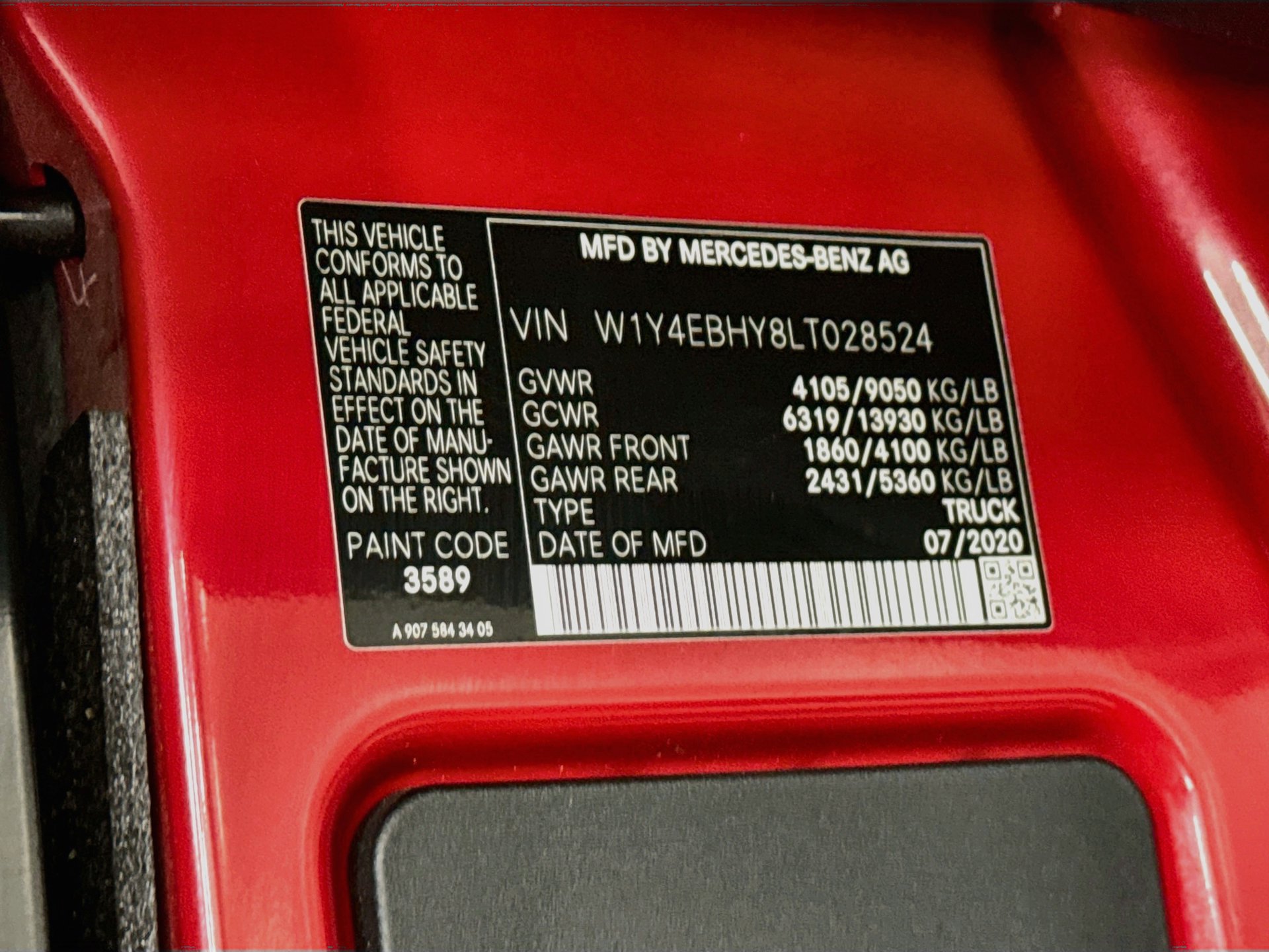 Used 2020 Mercedes-Benz Sprinter 2500 image 29