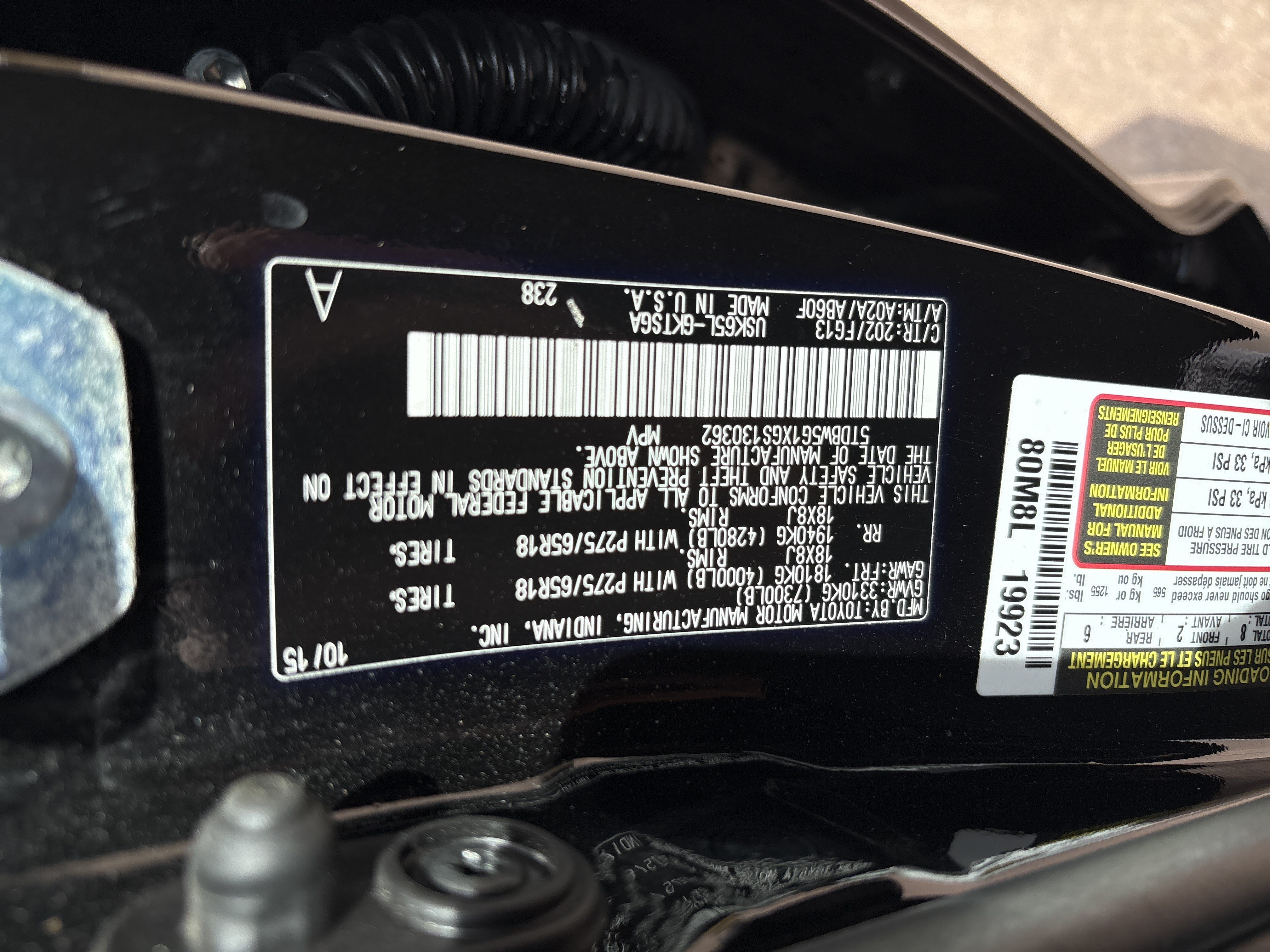 Used 2016 Toyota Sequoia SR5 AWD/4WD image 34