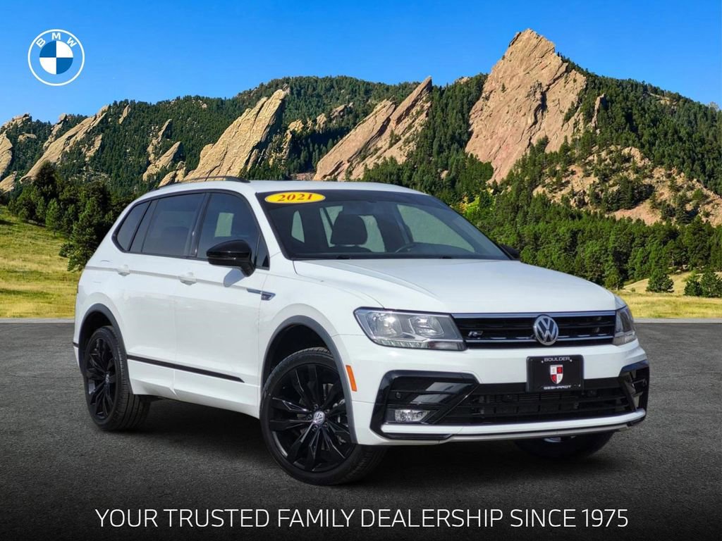 Used 2021 Volkswagen Tiguan SE R-Line AWD/4WD image 1