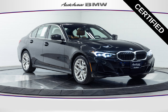 Certified 2025 BMW 330i xDrive Sedan w/ Premium Package AWD/4WD image 1