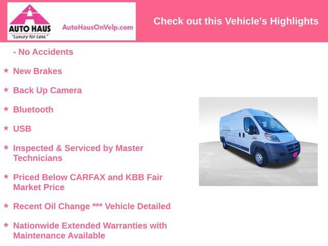 Used 2015 RAM ProMaster 3500 FWD image 3