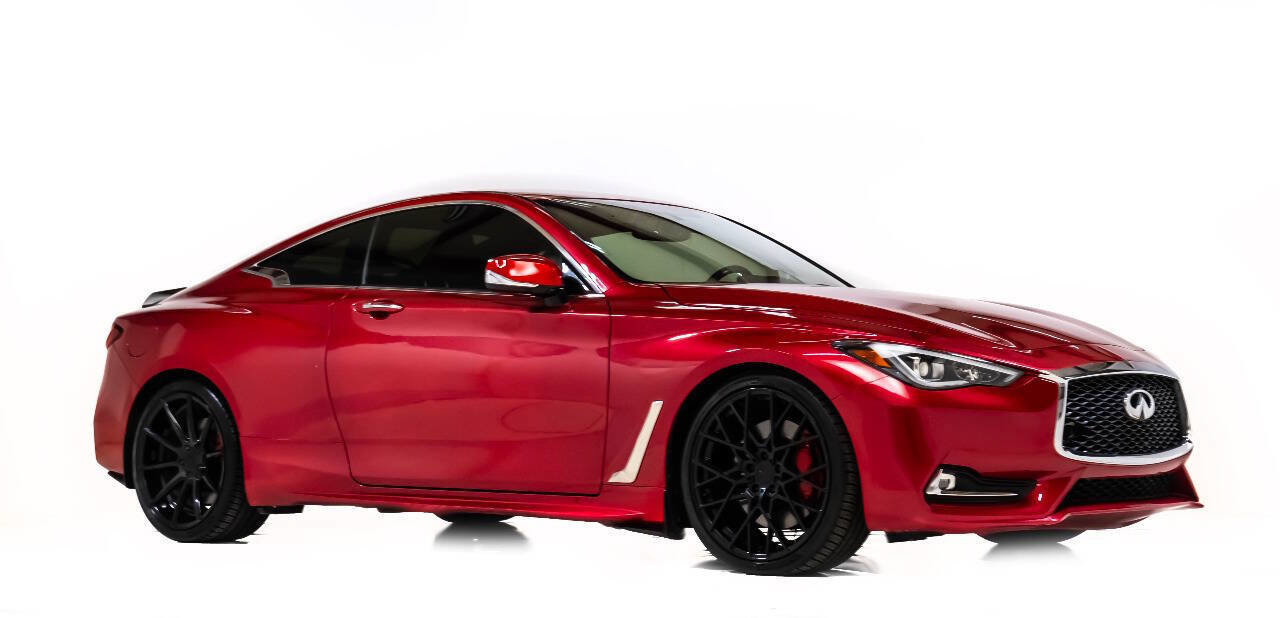 Used 2017 INFINITI Q60 Red Sport 400
