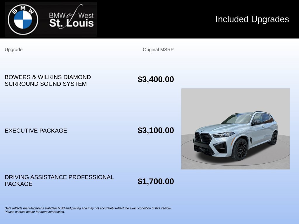 Used 2025 BMW X5 M Competition w/ Executive Package AWD/4WD image 20
