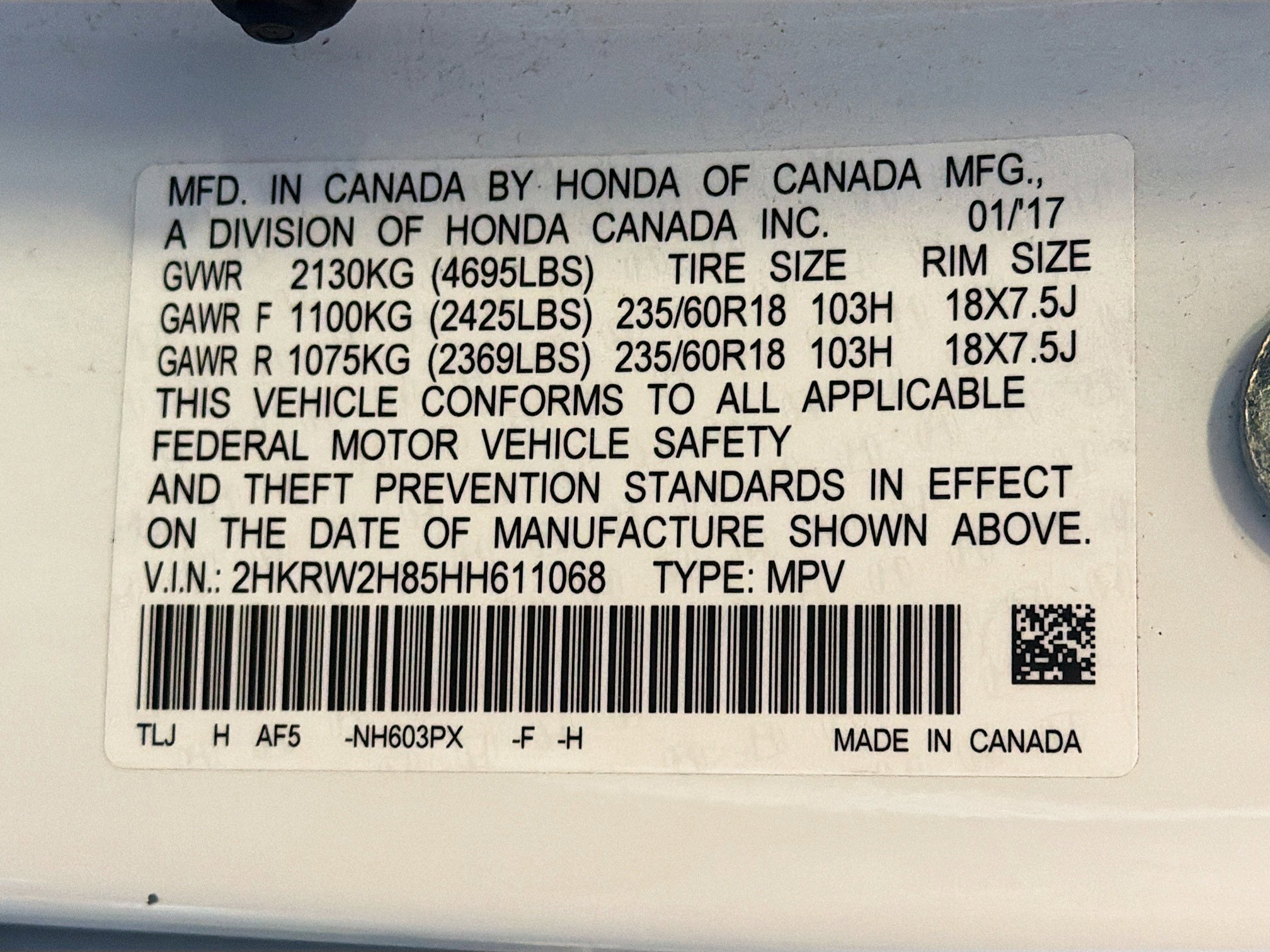 Used 2017 Honda CR-V EX-L image 12