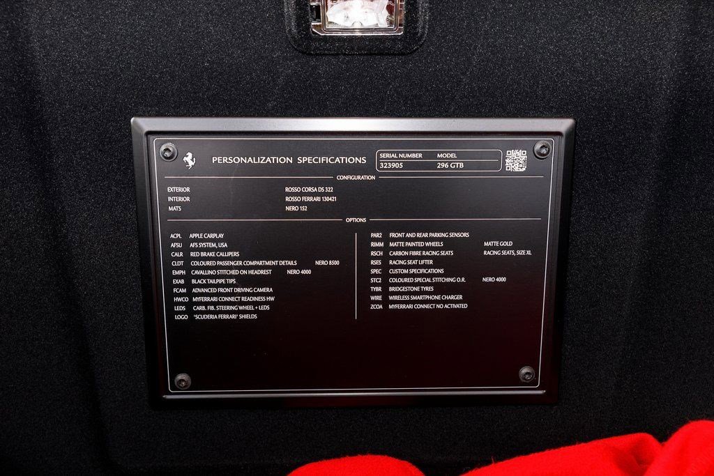 Used 2025 Ferrari 296 GTB image 36