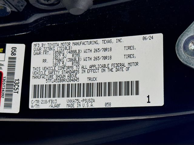 Used 2024 Toyota Tundra SR5 w/ SR5 Convenience Package AWD/4WD image 30