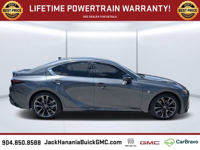 Used 2021 Lexus IS 350 F Sport w/ Accessory Package 2 AWD/4WD image 2