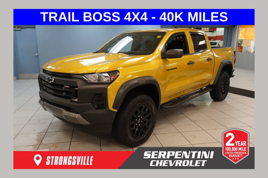 Used 2023 Chevrolet Colorado Trail Boss w/ Advanced Trailering Package AWD/4WD image 1