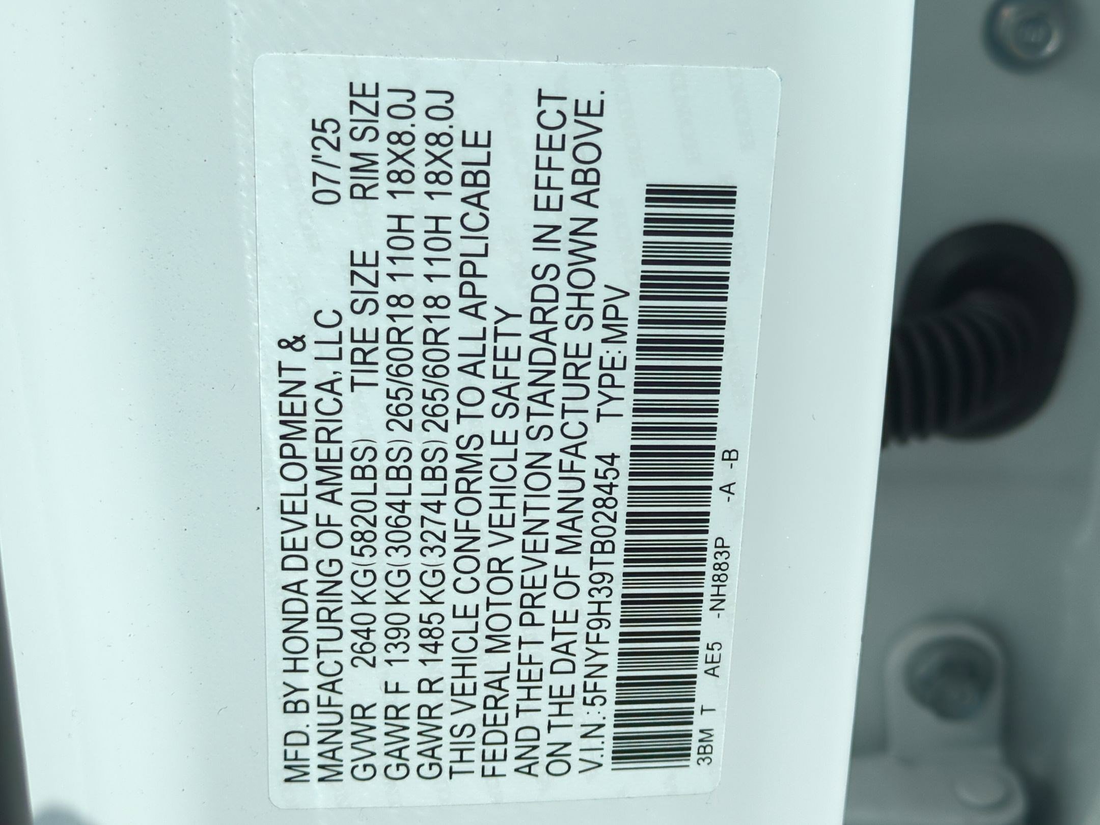 New 2026 Honda Passport RTL image 20