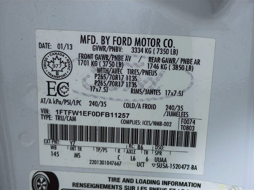 Used 2013 Ford F150 XLT AWD/4WD image 27