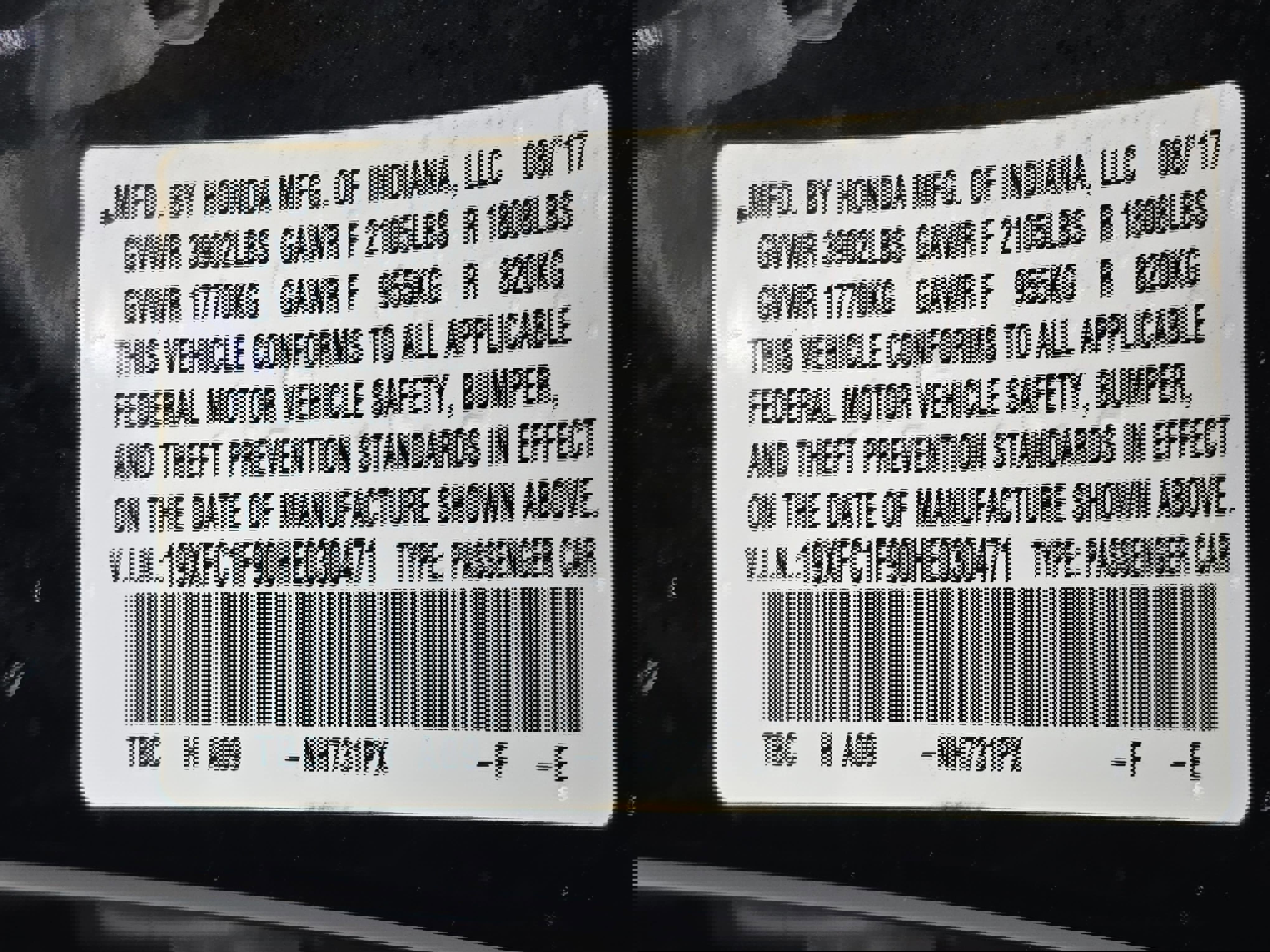 Used 2017 Honda Civic Touring image 35