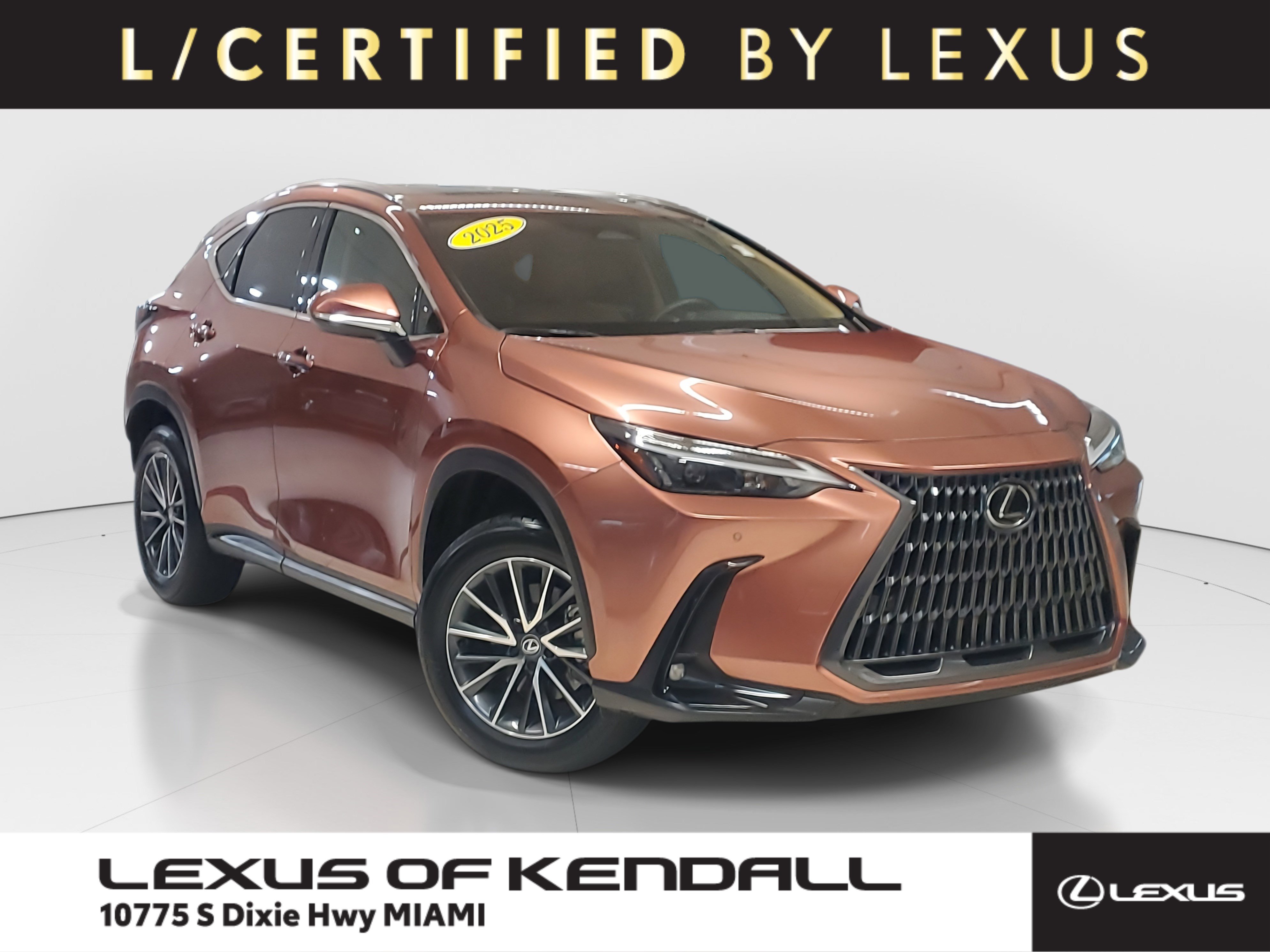 Certified 2025 Lexus NX 250 FWD w/ Premium Package