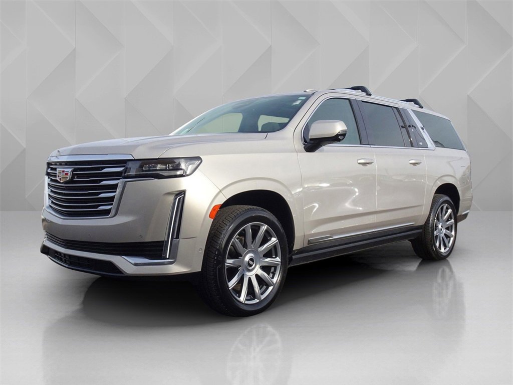 Used 2021 Cadillac Escalade ESV Premium Luxury Platinum w/ Heavy-Duty Trailer Package