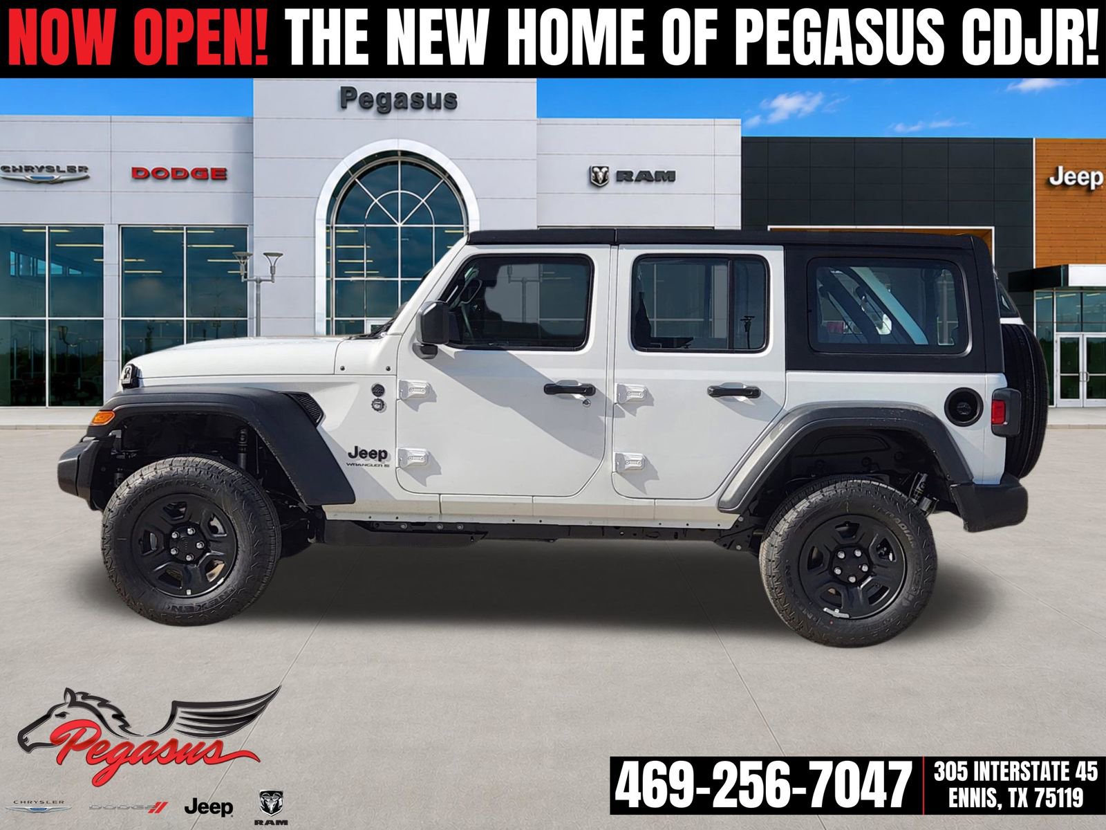 New 2026 Jeep Wrangler Unlimited Sport AWD/4WD image 3