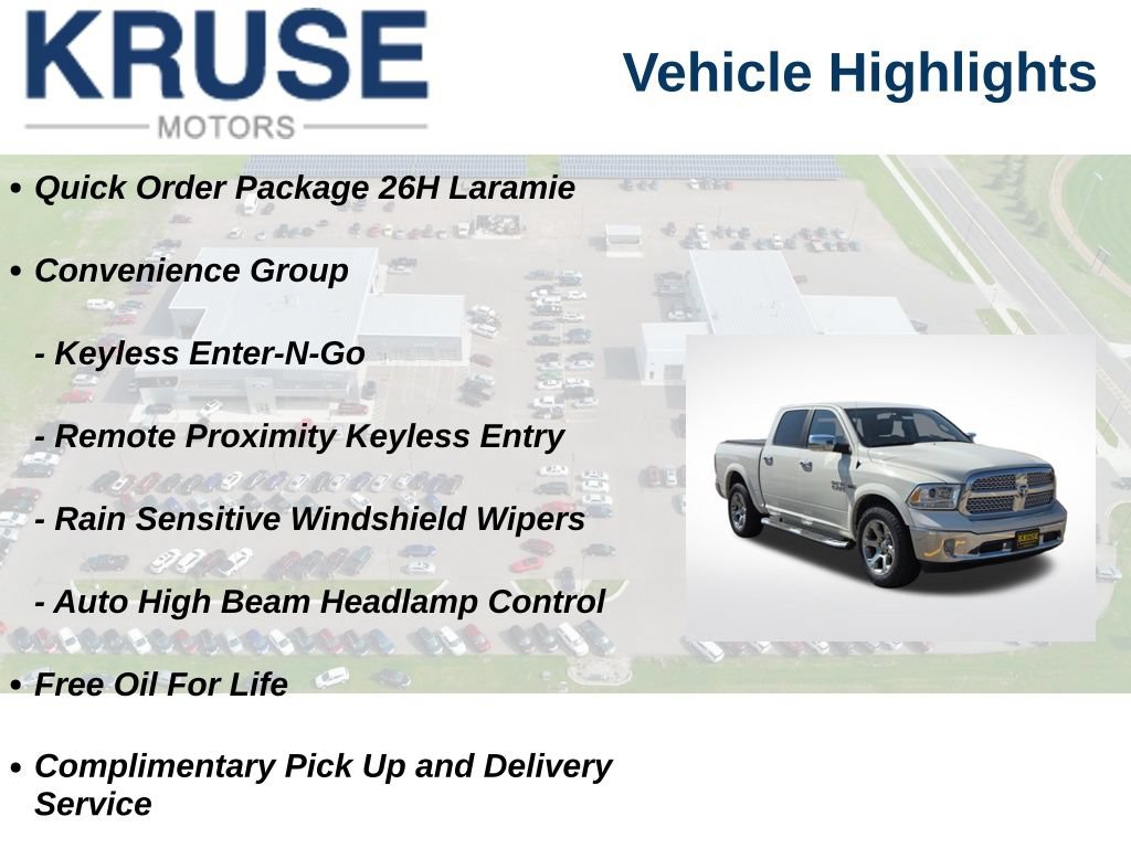 Used 2017 RAM 1500 Laramie w/ Convenience Group AWD/4WD image 10