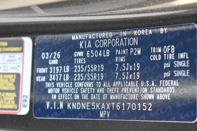 New 2026 Kia Carnival SX FWD image 40