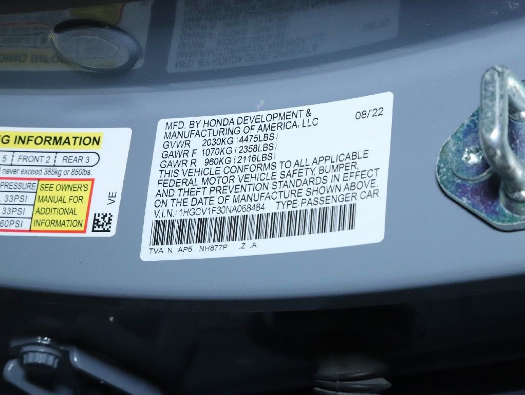 Used 2022 Honda Accord Sport image 19