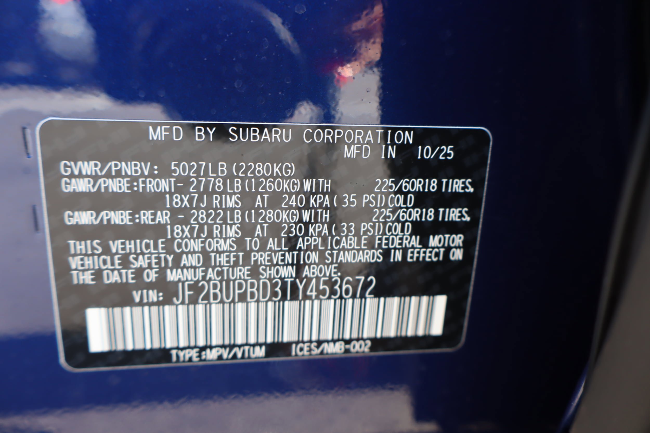 New 2026 Subaru Outback Premium AWD/4WD image 24