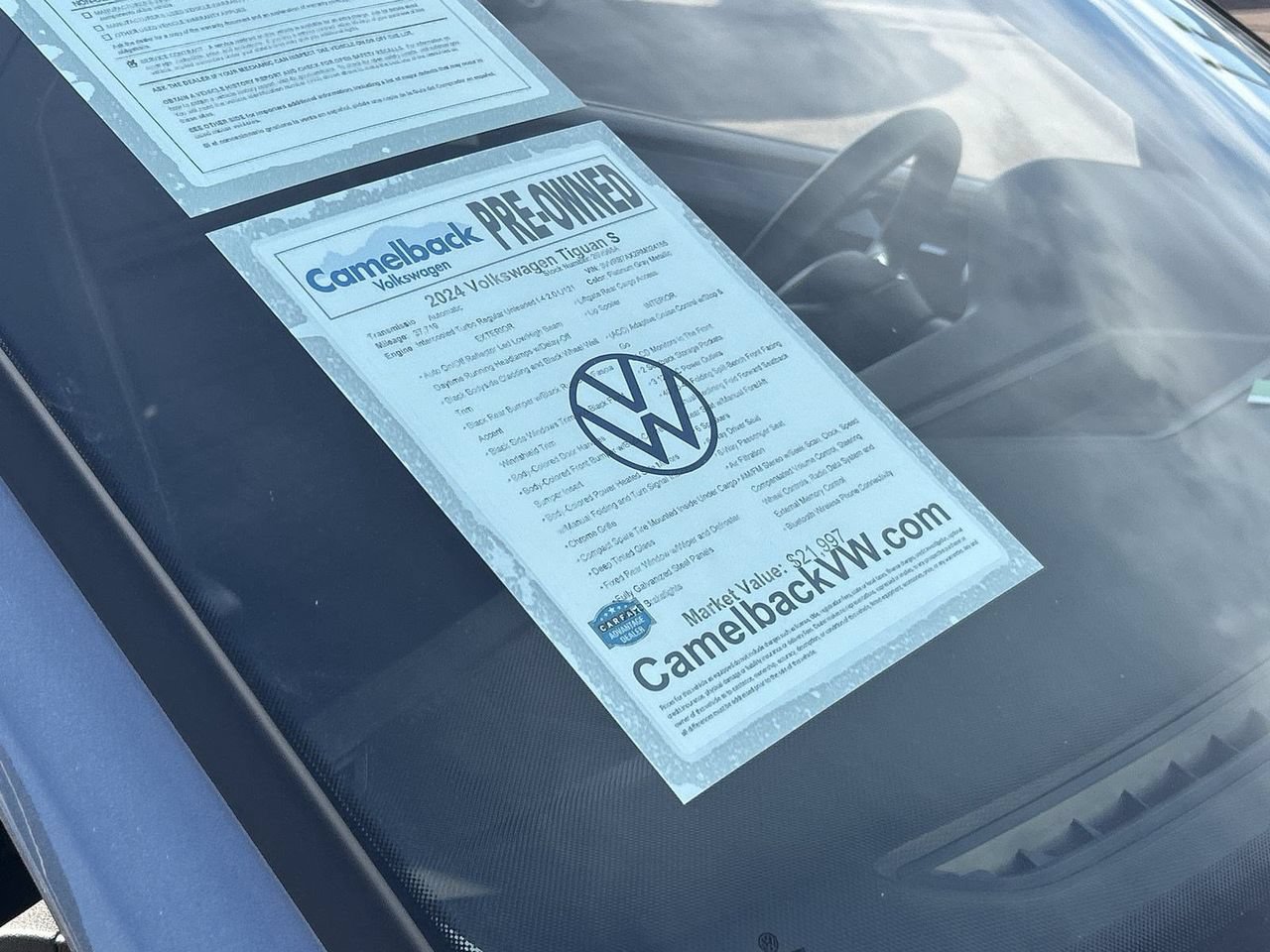 Used 2024 Volkswagen Tiguan S FWD image 6