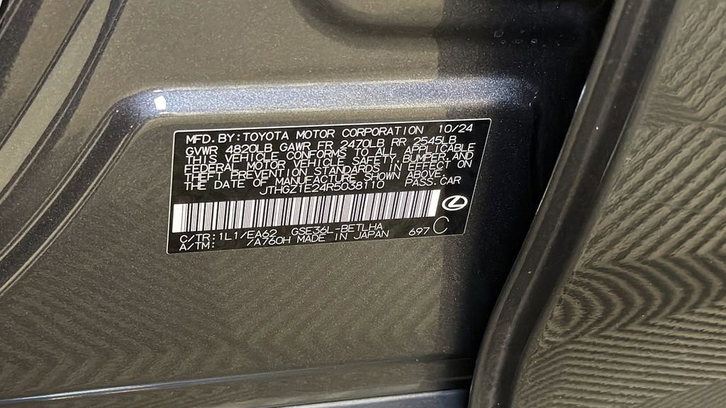 Certified 2024 Lexus IS 350 F Sport AWD/4WD image 35