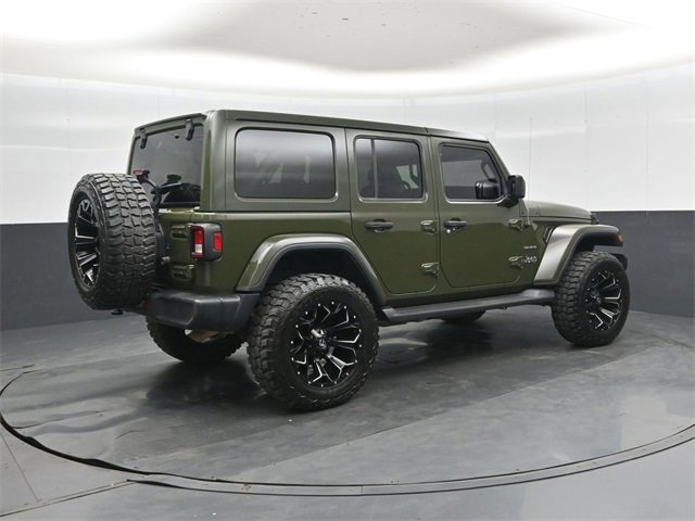 Used 2021 Jeep Wrangler Unlimited Sahara w/ Uconnect 4C Nav & Sound Group image 4