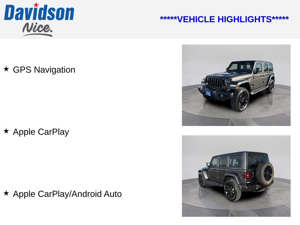 Used 2021 Jeep Wrangler Unlimited Sahara image 4