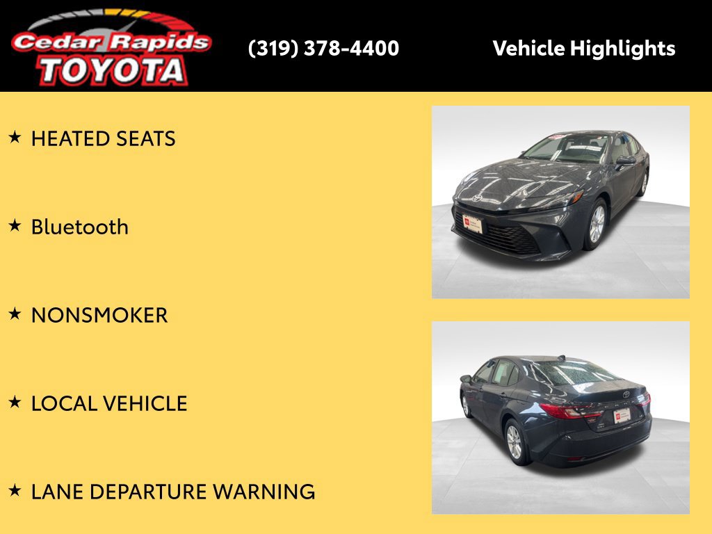 Certified 2025 Toyota Camry LE w/ Convenience Package AWD/4WD image 16