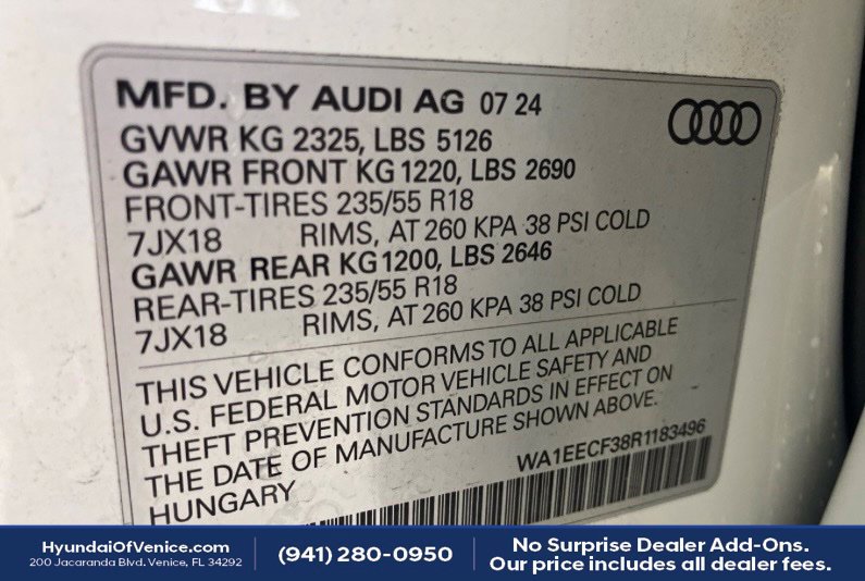 Used 2024 Audi Q3 2.0T Premium Plus AWD/4WD image 25